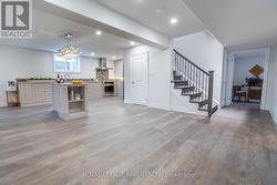 Basement entrance to 2nd kitchen -