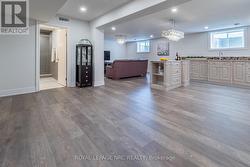 Entrance to Basement Kitchen, Family Room, Bath -