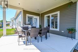 Concrete Rear Deck -