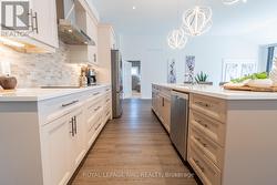 Kitchen Island with Dishwasher -