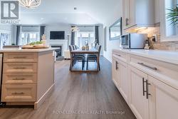 Kitchen into Dining Area -