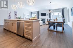 Kitchen into Dining Area -