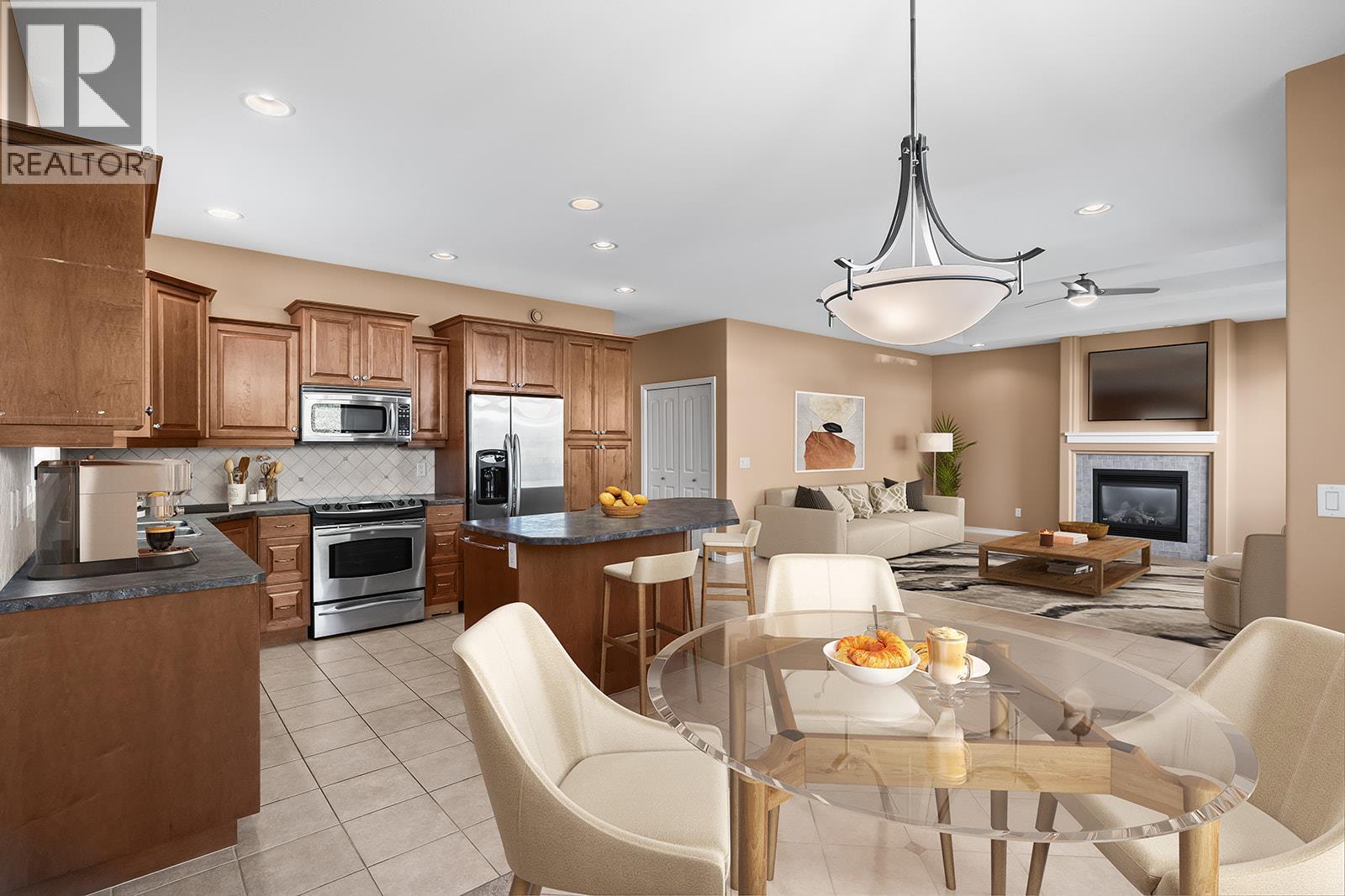 Virtually staged photo - 1405 Guisachan Place Unit# 117, Kelowna, BC - Indoor