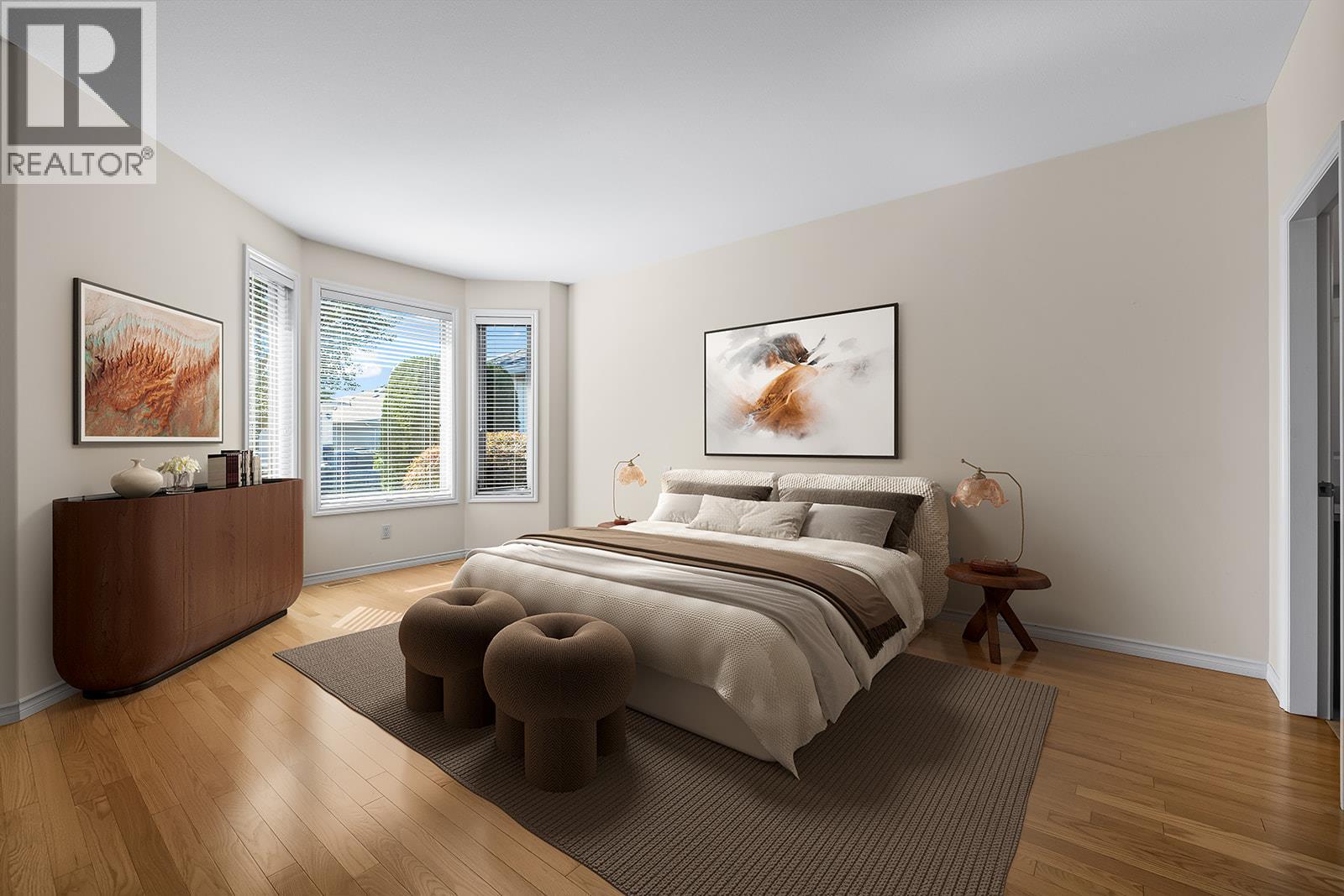 Virtually staged photo - 1405 Guisachan Place Unit# 117, Kelowna, BC - Indoor Photo Showing Bedroom