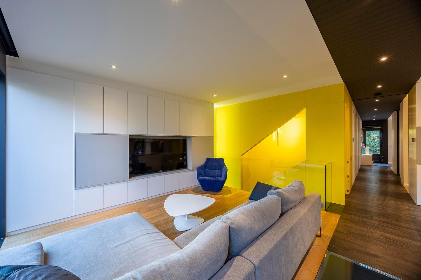 Salon - 8377 - 8379 Rue Foucher, Montréal (Villeray/Saint-Michel/Parc-Extension), QC - Indoor Photo Showing Living Room