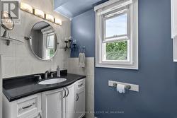 Main floor bathroom. -