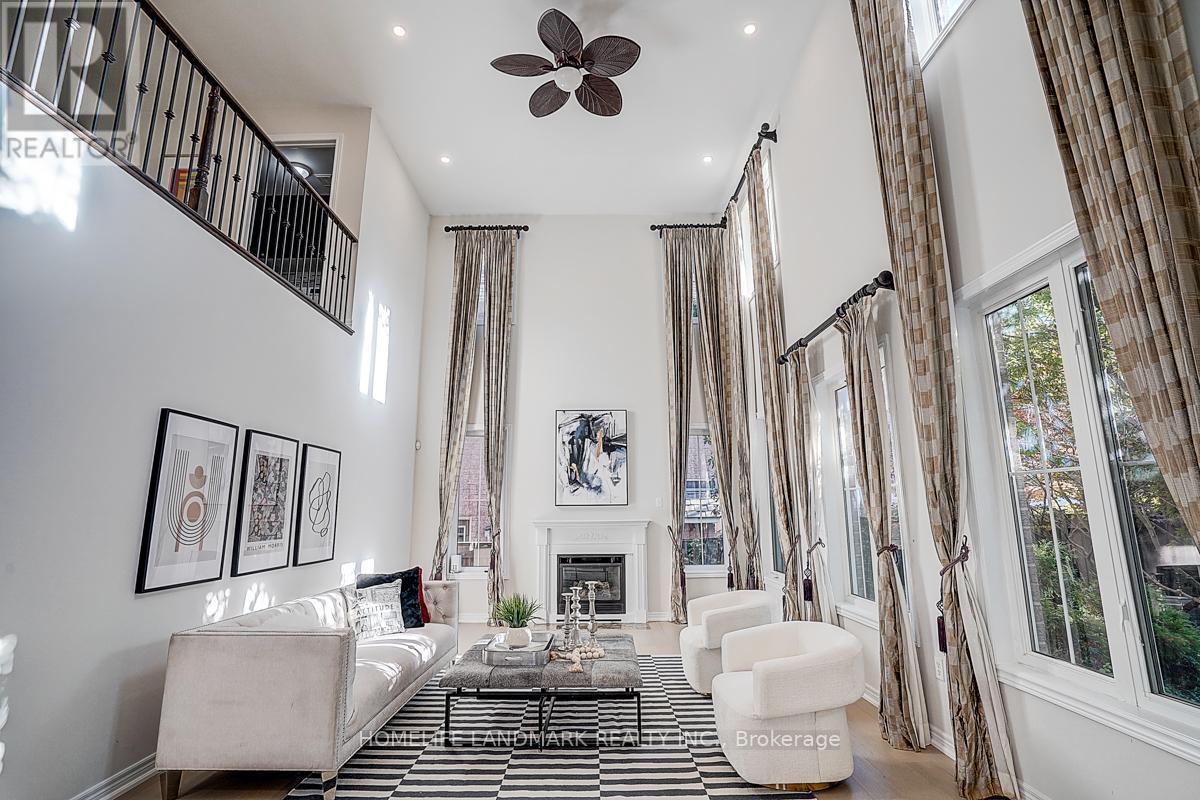 92 Montgomery Avenue, Whitby, ON - Indoor Photo Showing Other Room With Fireplace