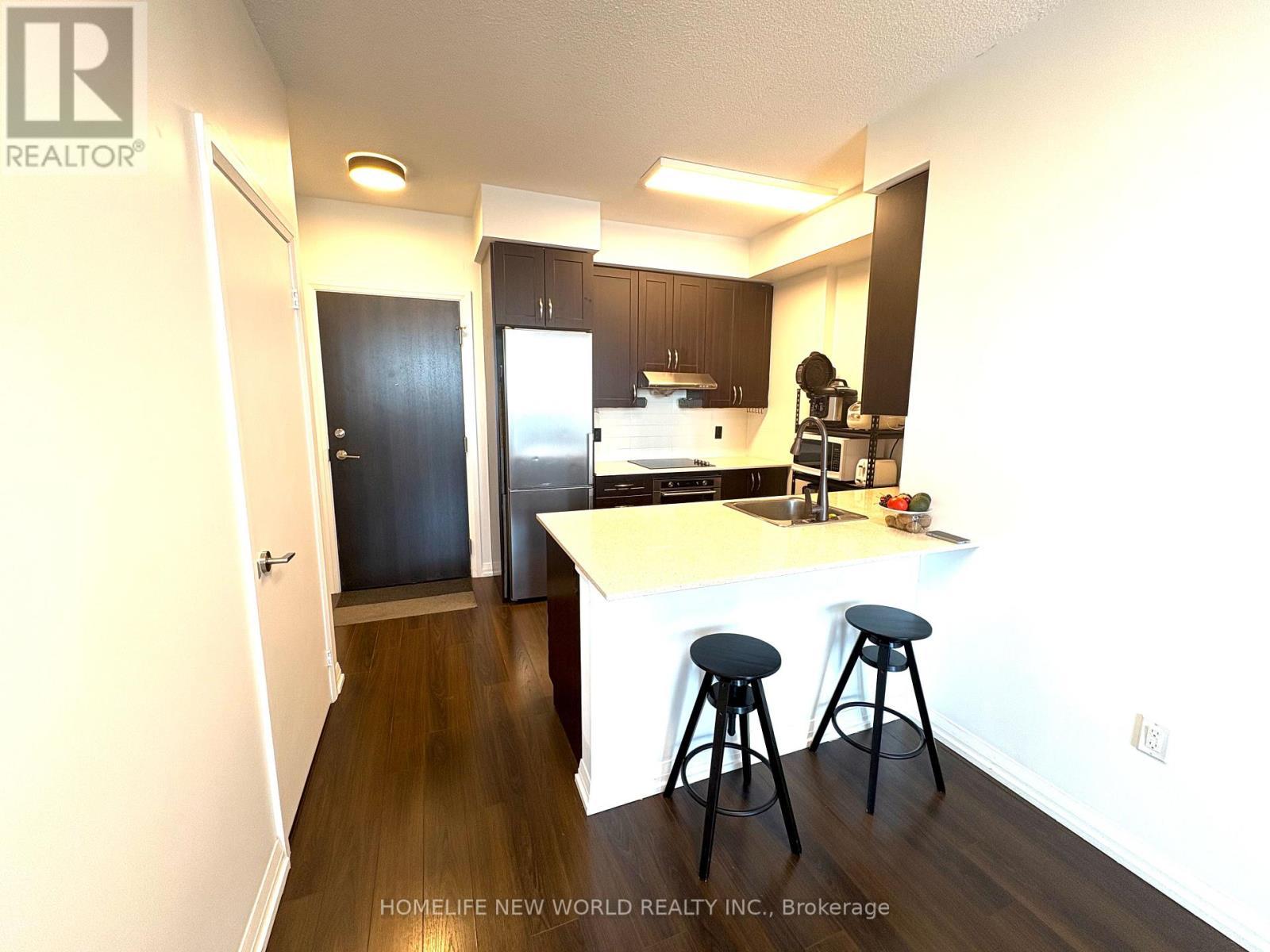 2603 - 55 Ann O'Reilly Road, Toronto, ON - Indoor Photo Showing Kitchen With Double Sink