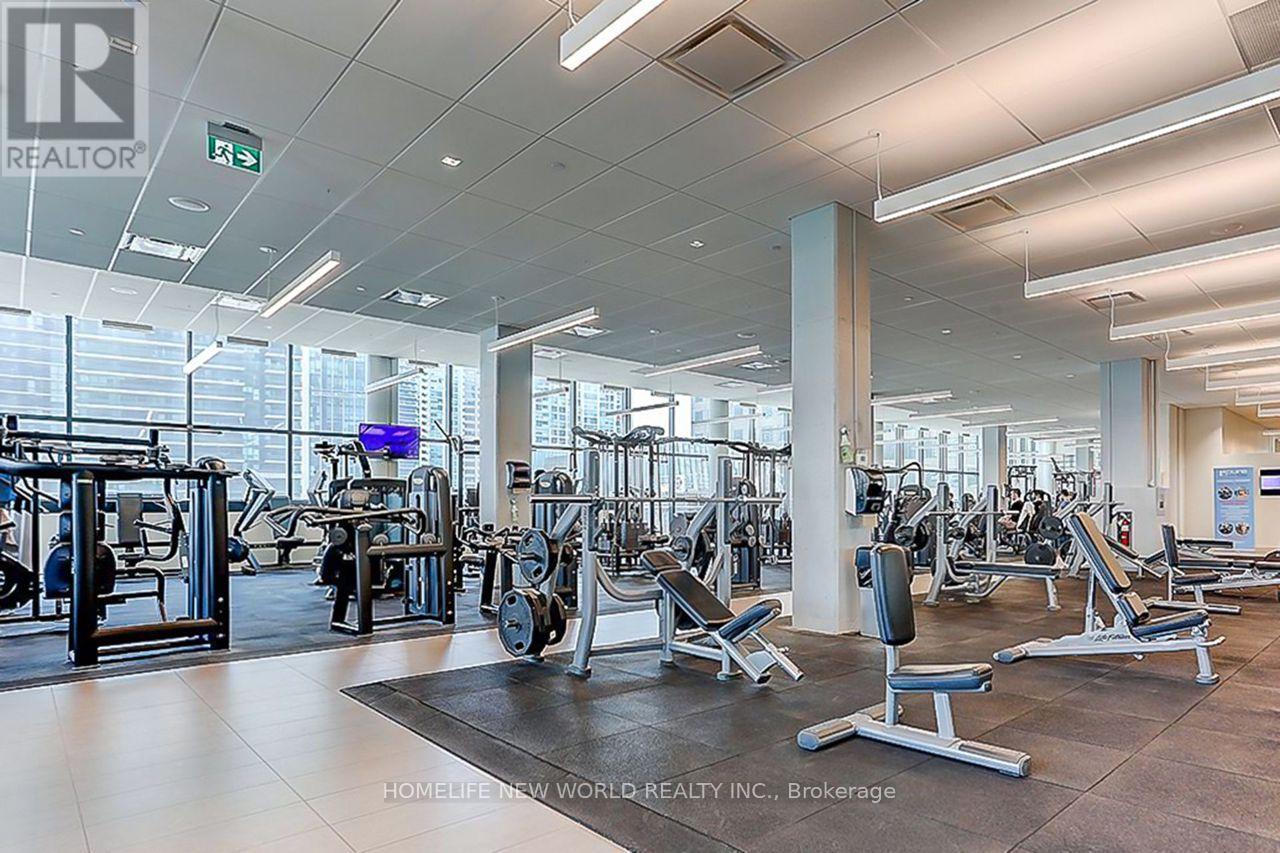 4810 - 88 Harbour Street, Toronto, ON - Indoor Photo Showing Gym Room