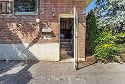 Separate Entrance with interior door for basement. -