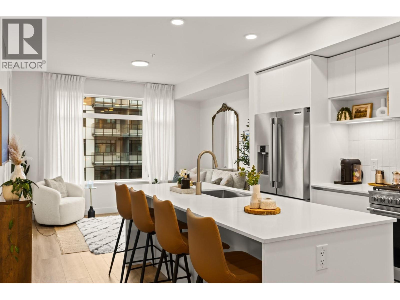 2780 Olalla Road Unit# 403, West Kelowna, BC - Indoor Photo Showing Kitchen With Stainless Steel Kitchen With Upgraded Kitchen