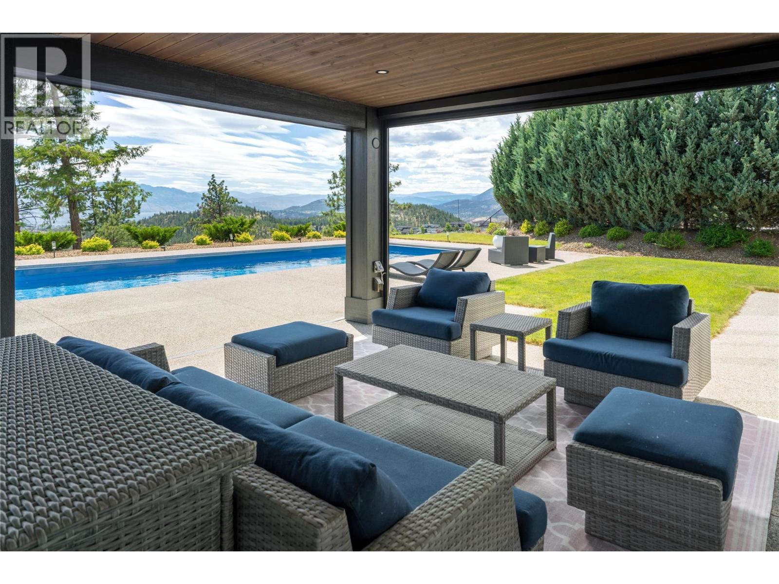 172 Skyland Drive, Kelowna, BC - Outdoor With In Ground Pool With Deck Patio Veranda