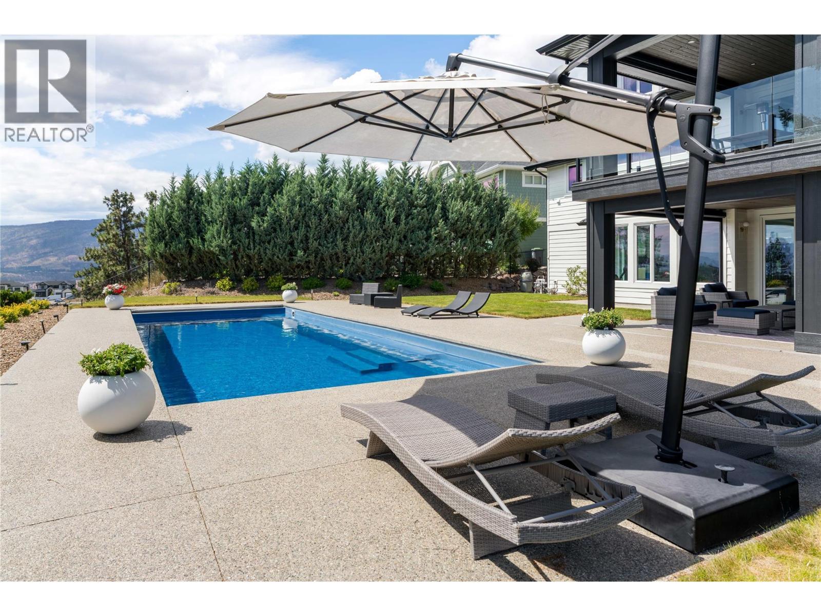 172 Skyland Drive, Kelowna, BC - Outdoor With In Ground Pool