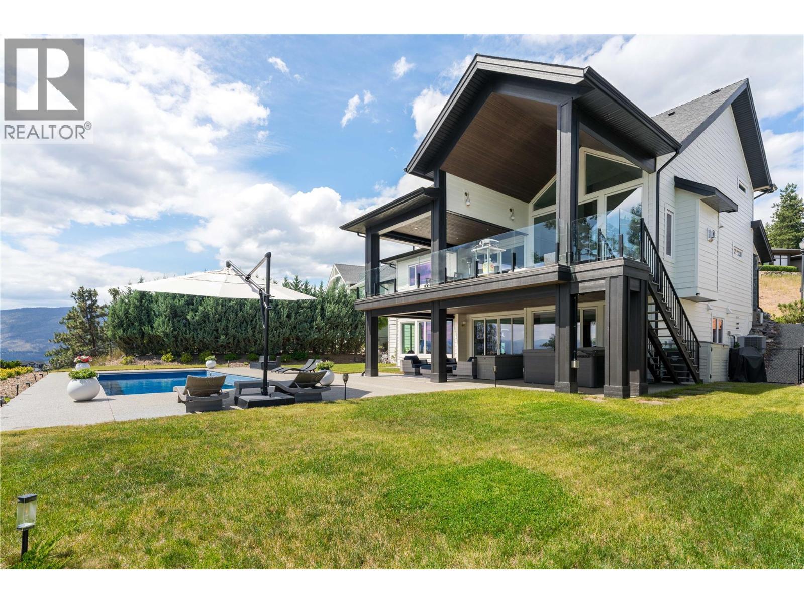 172 Skyland Drive, Kelowna, BC - Outdoor With In Ground Pool