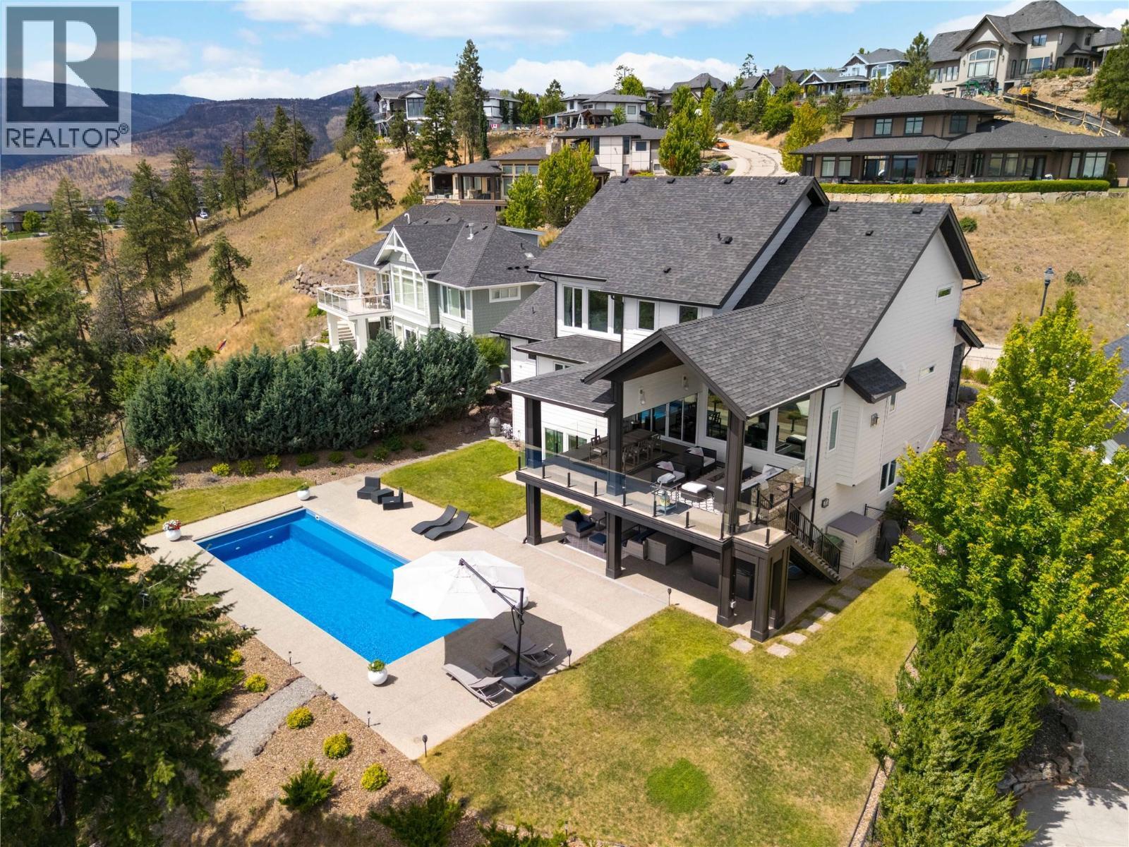172 Skyland Drive, Kelowna, BC - Outdoor With In Ground Pool With Deck Patio Veranda