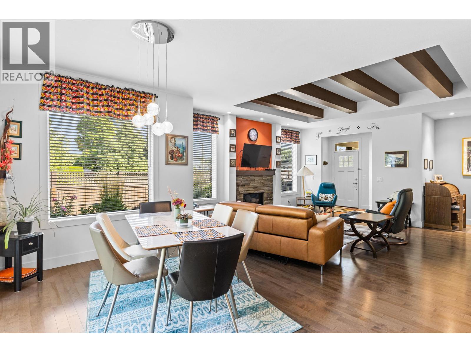 1960 Klo Road Unit# 50, Kelowna, BC - Indoor Photo Showing Other Room With Fireplace