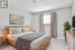 Apt B - Virtually staged bedroom -