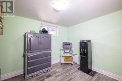 Basement, could be office or bedroom -