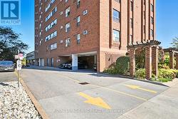 Monitored visitor parking on the West side. -