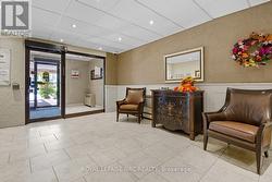 Secure entry to large and bright Lobby -