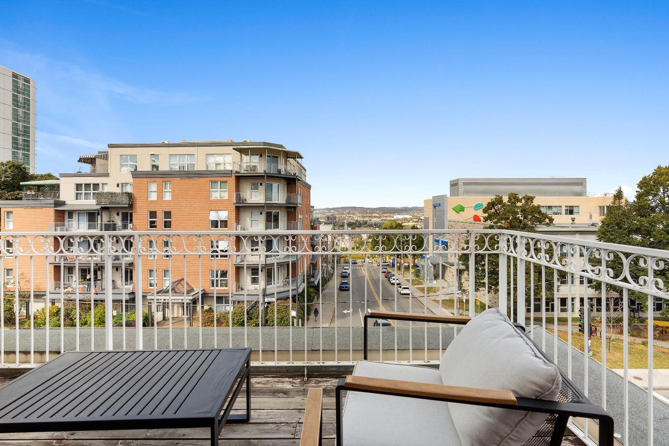 Patio - 401-159 Ch. Ste-Foy, Québec (La Cité-Limoilou), QC - Outdoor