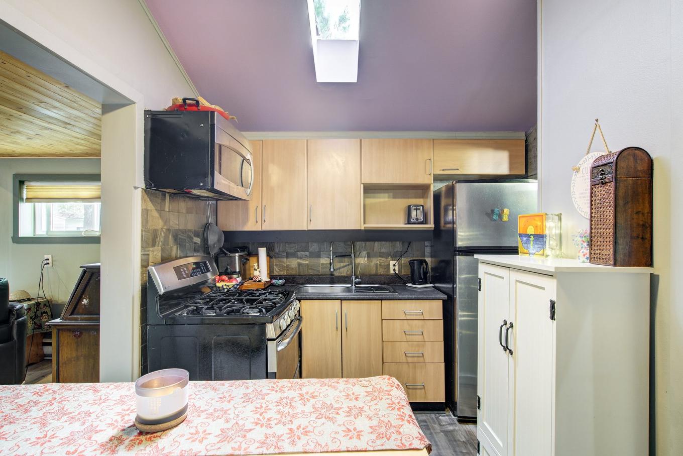 Cuisine - 47-4506 Route 344, Saint-Placide, QC - Indoor Photo Showing Kitchen With Double Sink