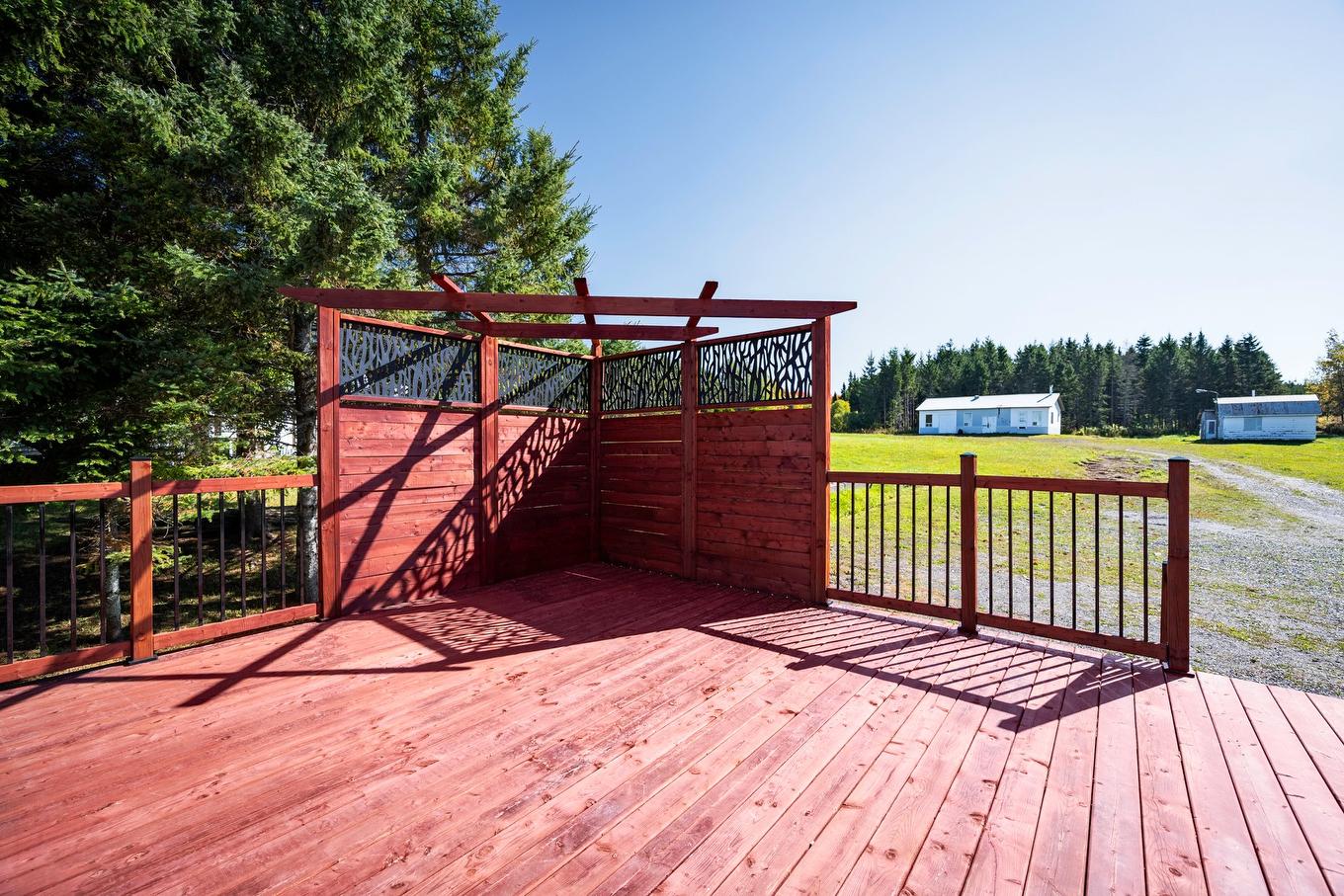 Patio - 200 Rg Lafontaine, Sainte-Perpétue, QC - Outdoor With Deck Patio Veranda With Exterior