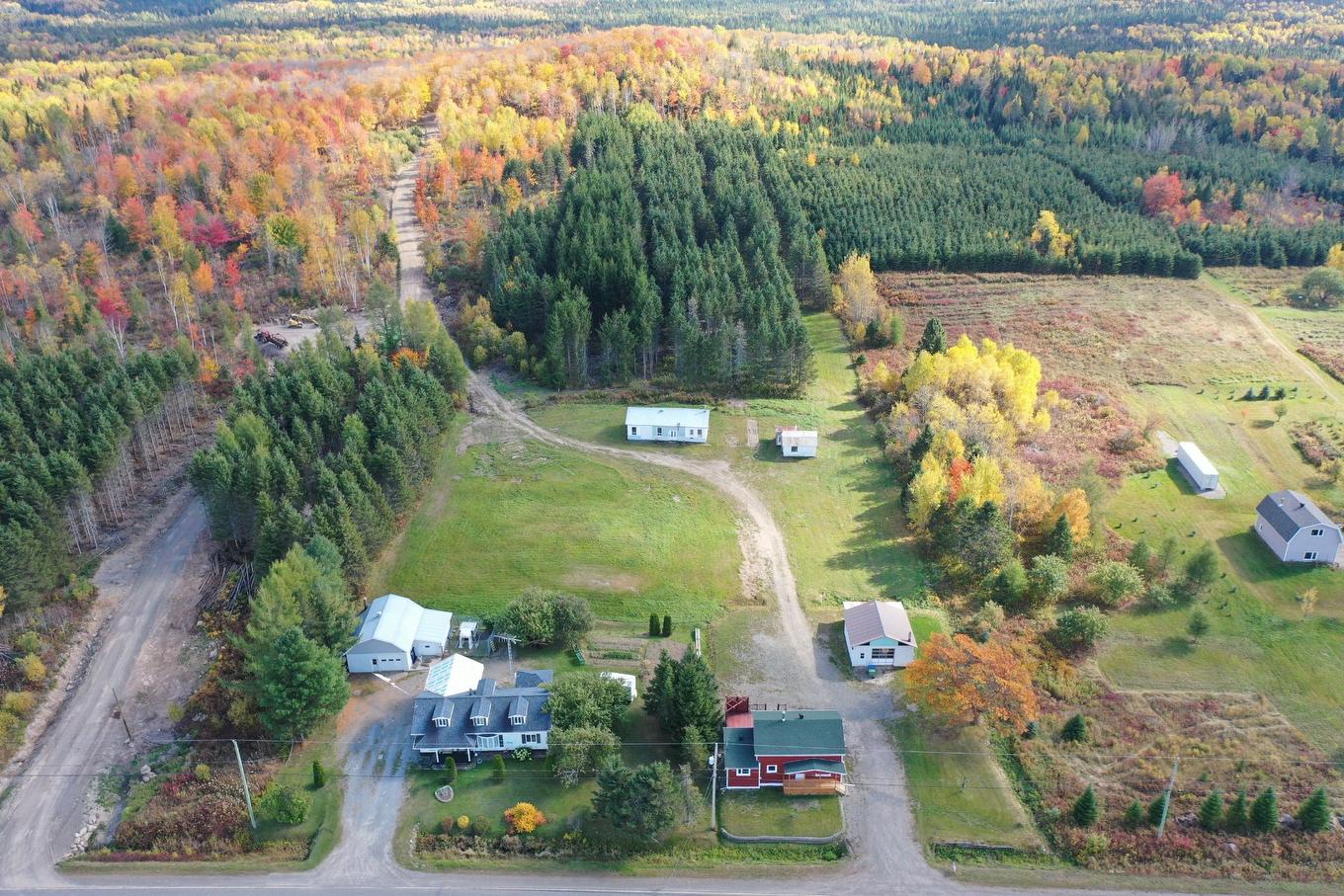 Aerial photo - 200 Rg Lafontaine, Sainte-Perpétue, QC - Outdoor With View