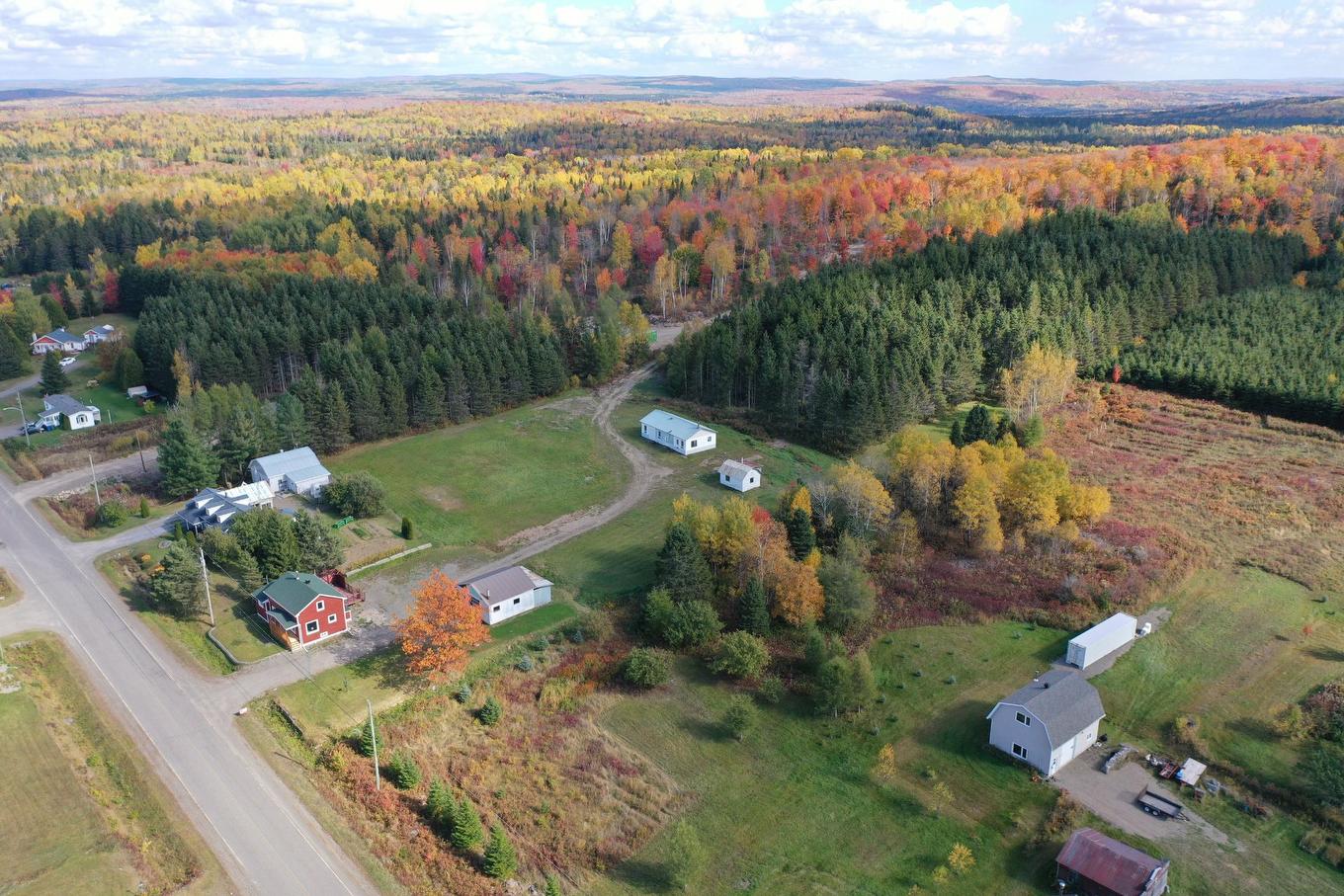 Aerial photo - 200 Rg Lafontaine, Sainte-Perpétue, QC - Outdoor With View