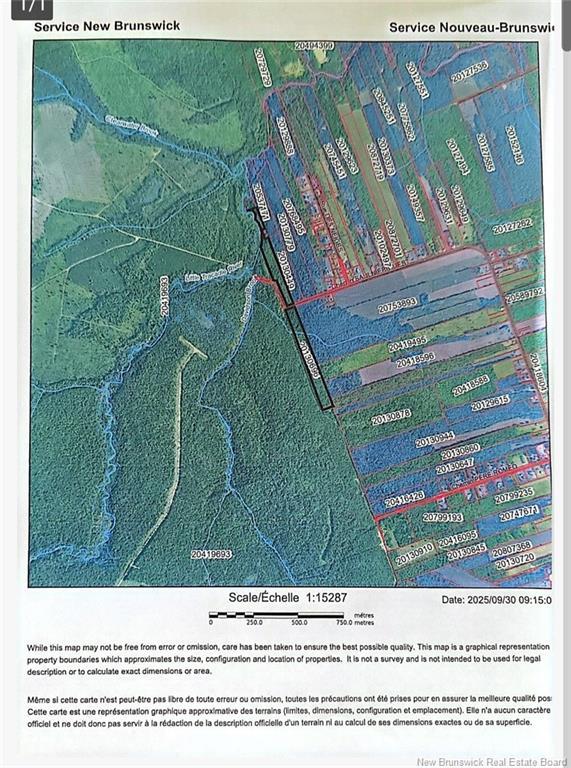 14.97 Acres Chemin Saulnier Ouest, Canton Des Basques, NB