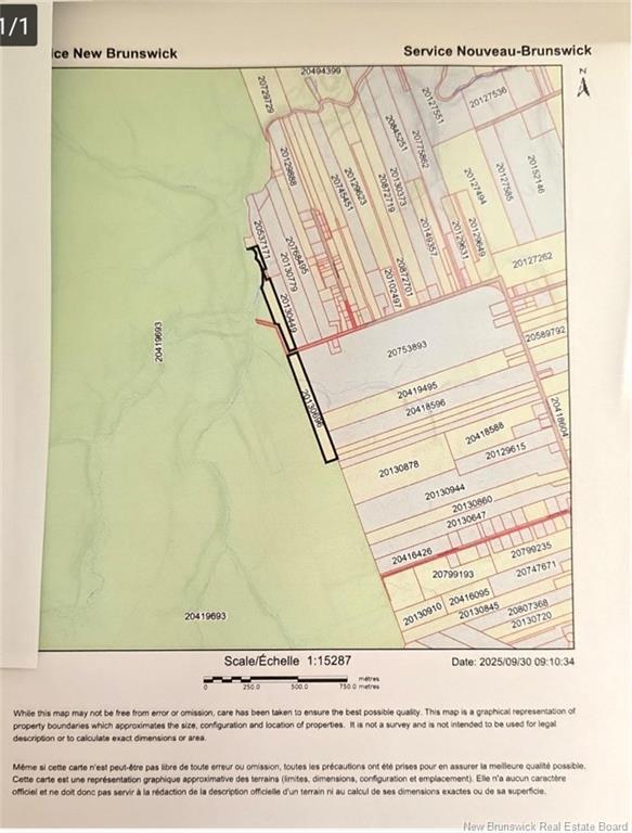 14.97 Acres Chemin Saulnier Ouest, Canton Des Basques, NB