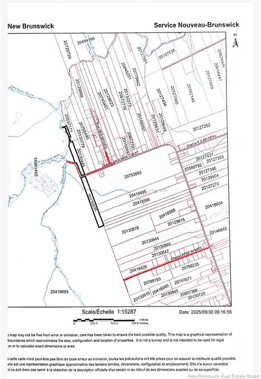 14.97 Acres Chemin Saulnier Ouest, Canton Des Basques, NB