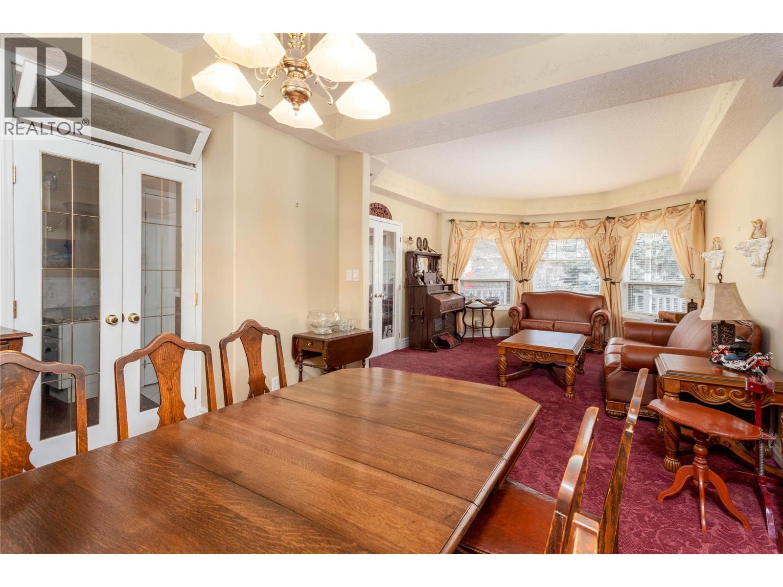Dining Room Main - 6655 Cosens Bay Road, Coldstream, BC - Indoor Photo Showing Dining Room