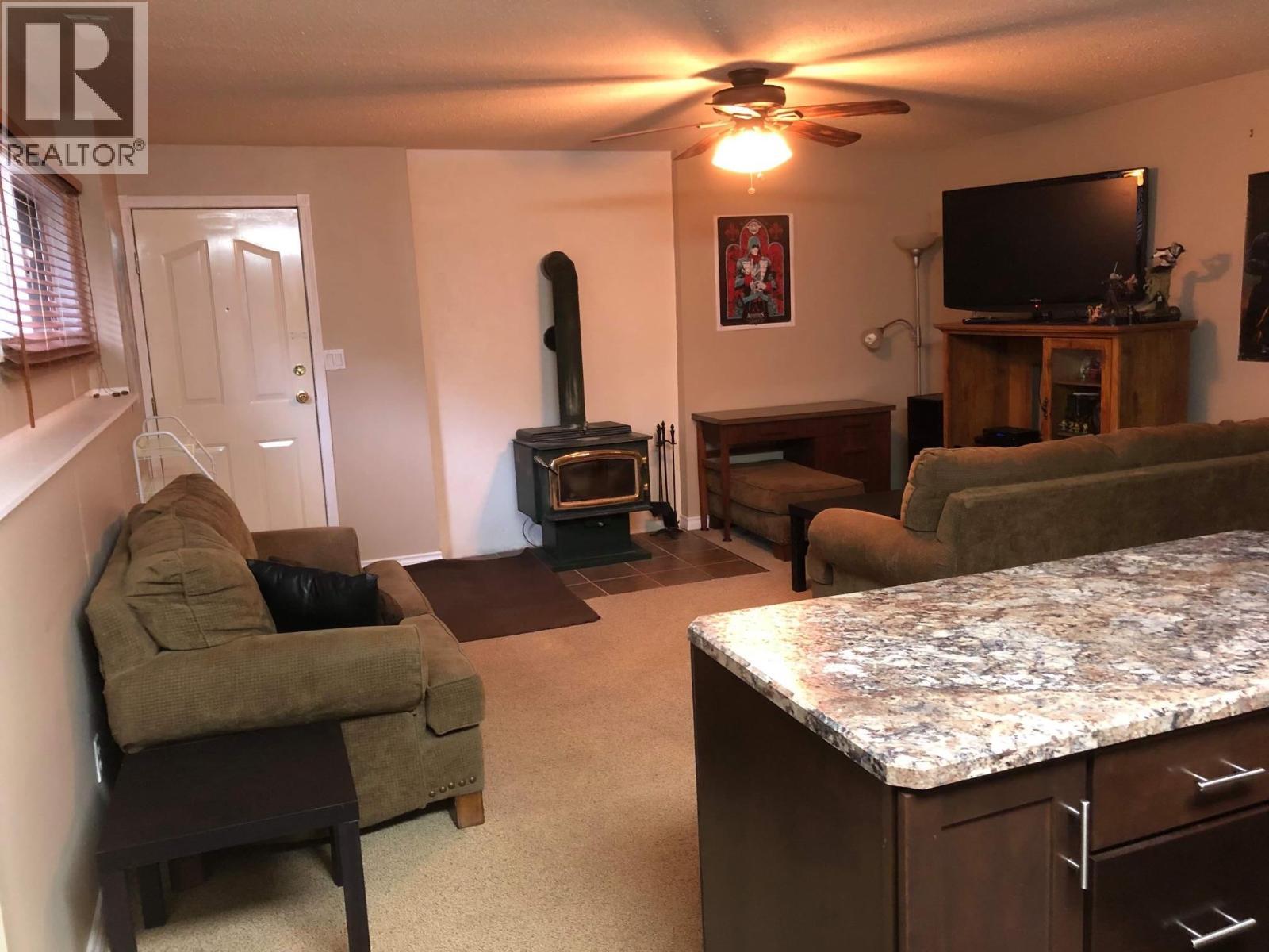 Basement Suite Living Room - 6655 Cosens Bay Road, Coldstream, BC - Indoor Photo Showing Living Room