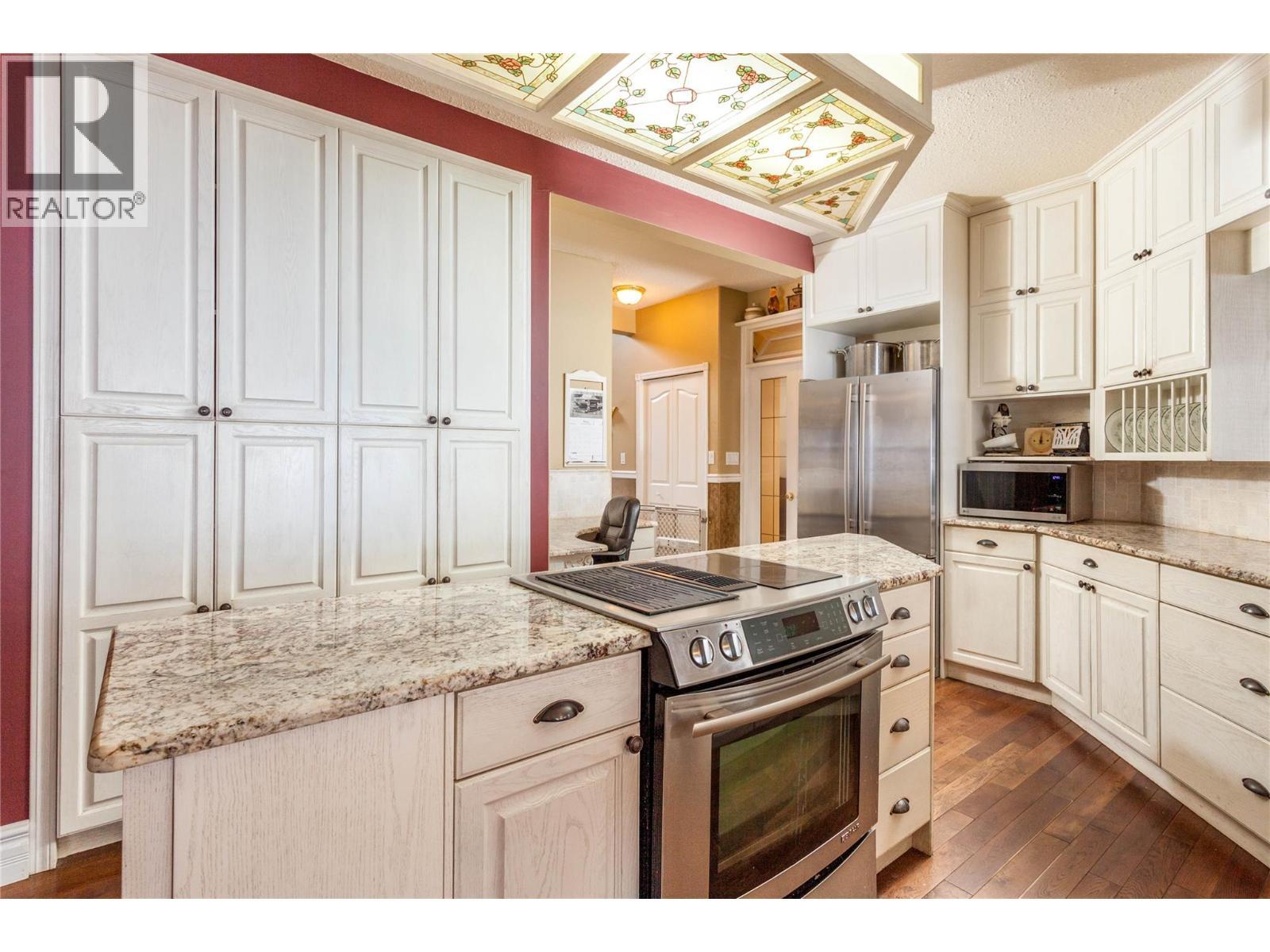 Kitchen Main - 6655 Cosens Bay Road, Coldstream, BC - Indoor Photo Showing Kitchen With Upgraded Kitchen