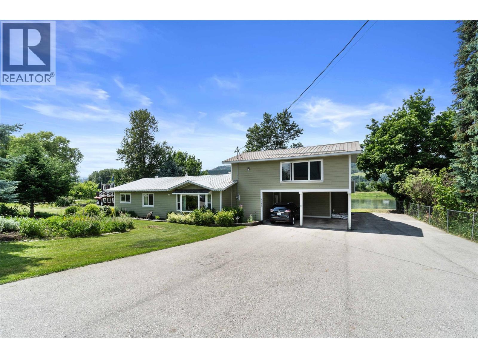 7088 97A Highway, Grindrod, BC - Outdoor With Facade