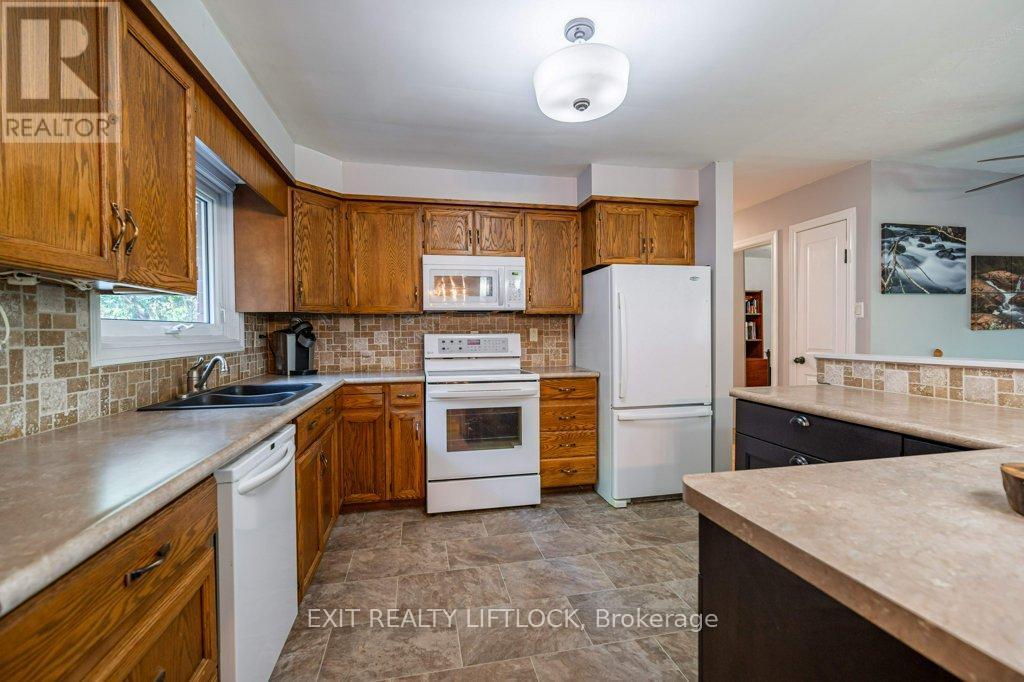 39 Beechwood Drive, Peterborough (Monaghan Ward 2), ON - Indoor Photo Showing Kitchen With Double Sink