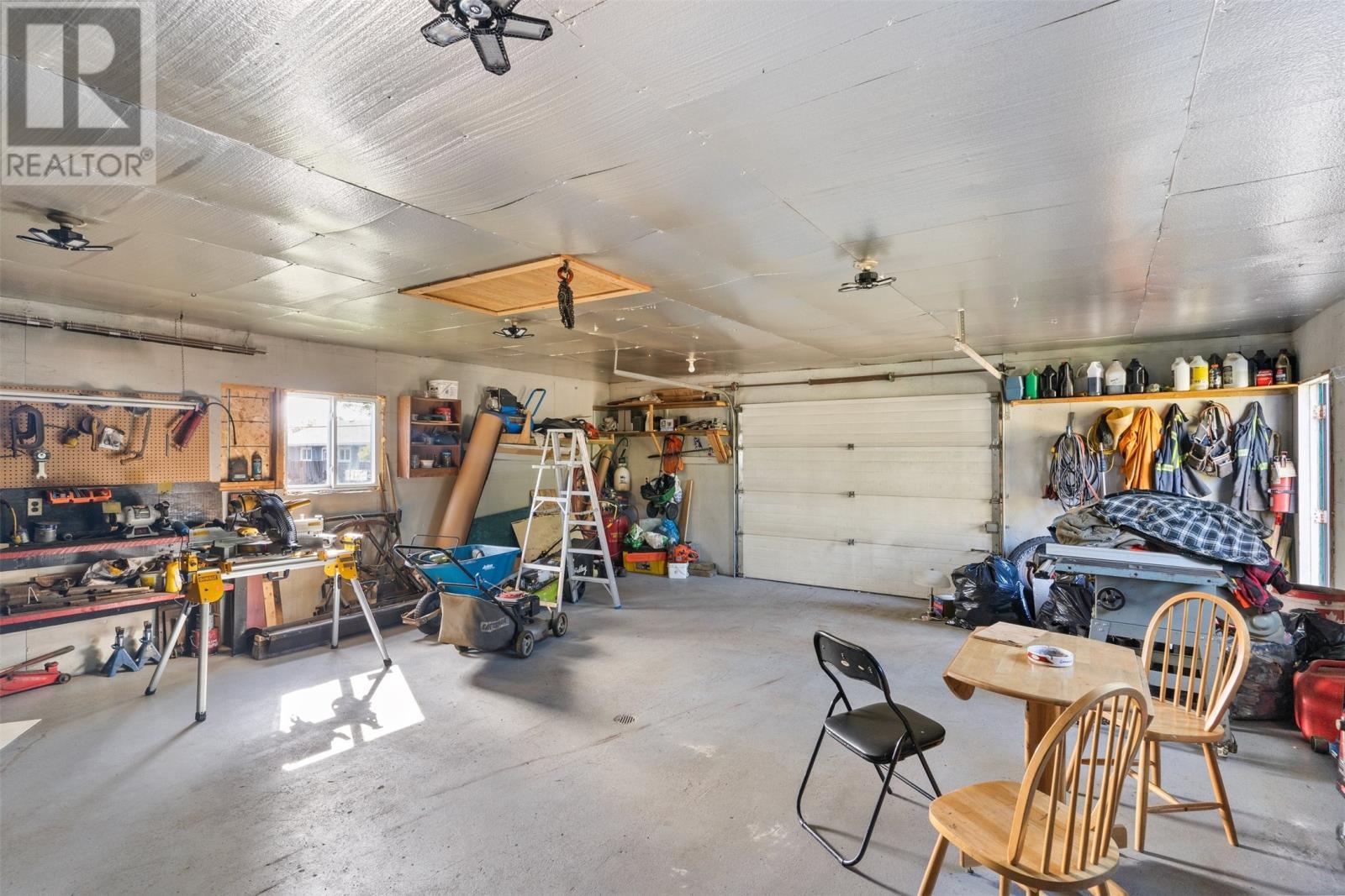 250 Main Street, Embree, NL - Indoor Photo Showing Garage