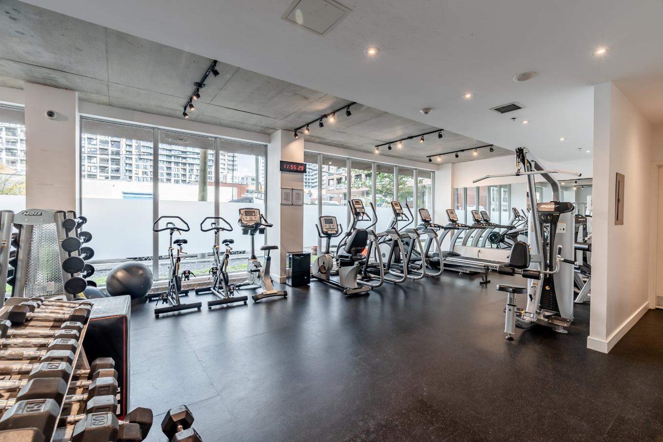 Salle d'exercice - 916-190 Rue Murray, Montréal (Le Sud-Ouest), QC - Indoor Photo Showing Gym Room