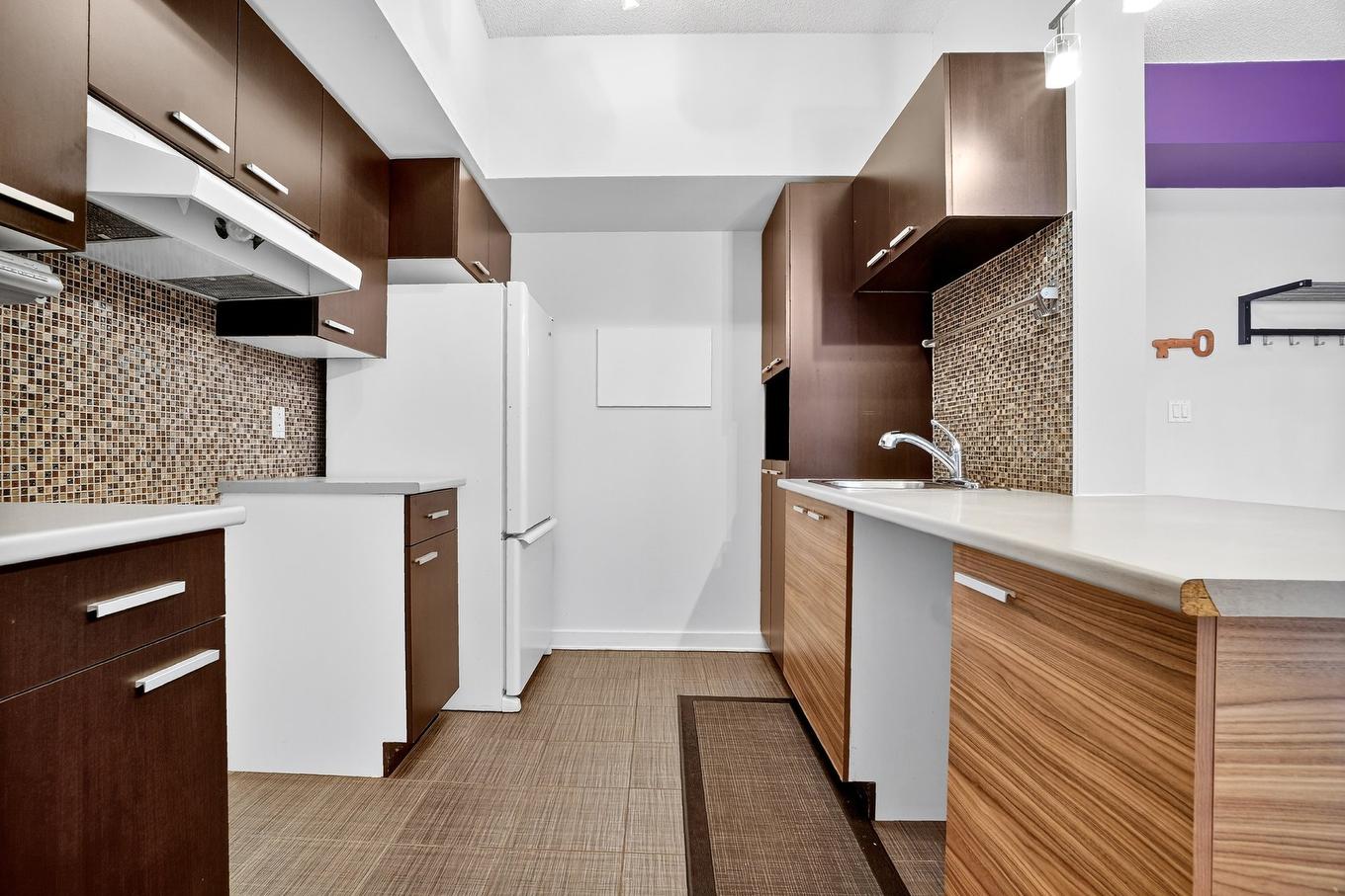 Kitchen - C-110-2281 Av. Desjardins, Montréal (Mercier/Hochelaga-Maisonneuve), QC - Indoor Photo Showing Kitchen