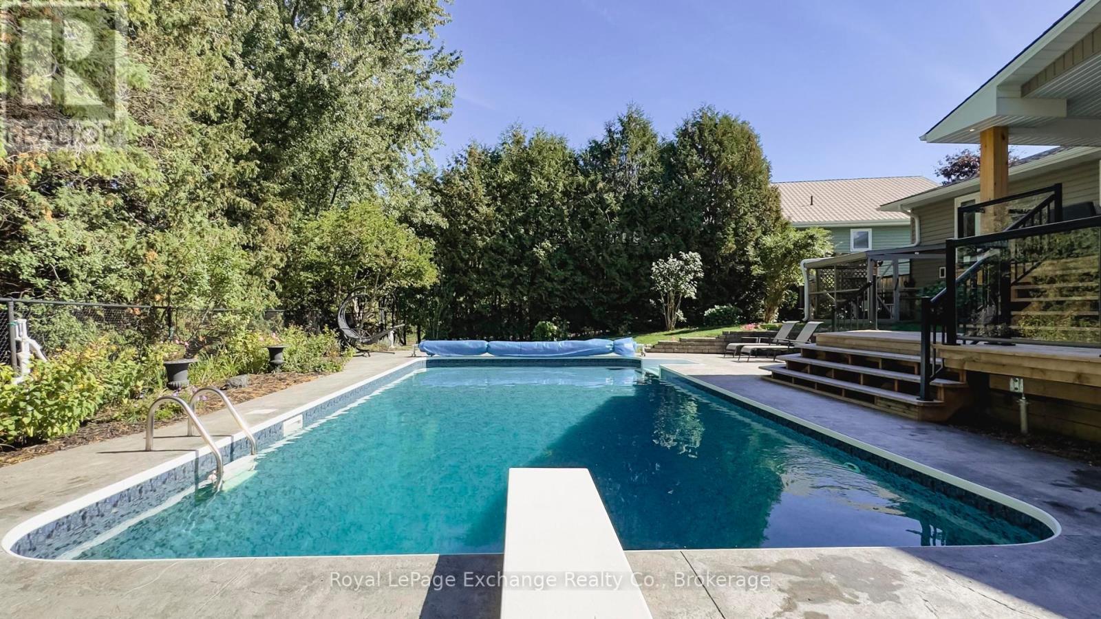 723 Goldie Crescent, Kincardine, ON - Outdoor With In Ground Pool With Deck Patio Veranda