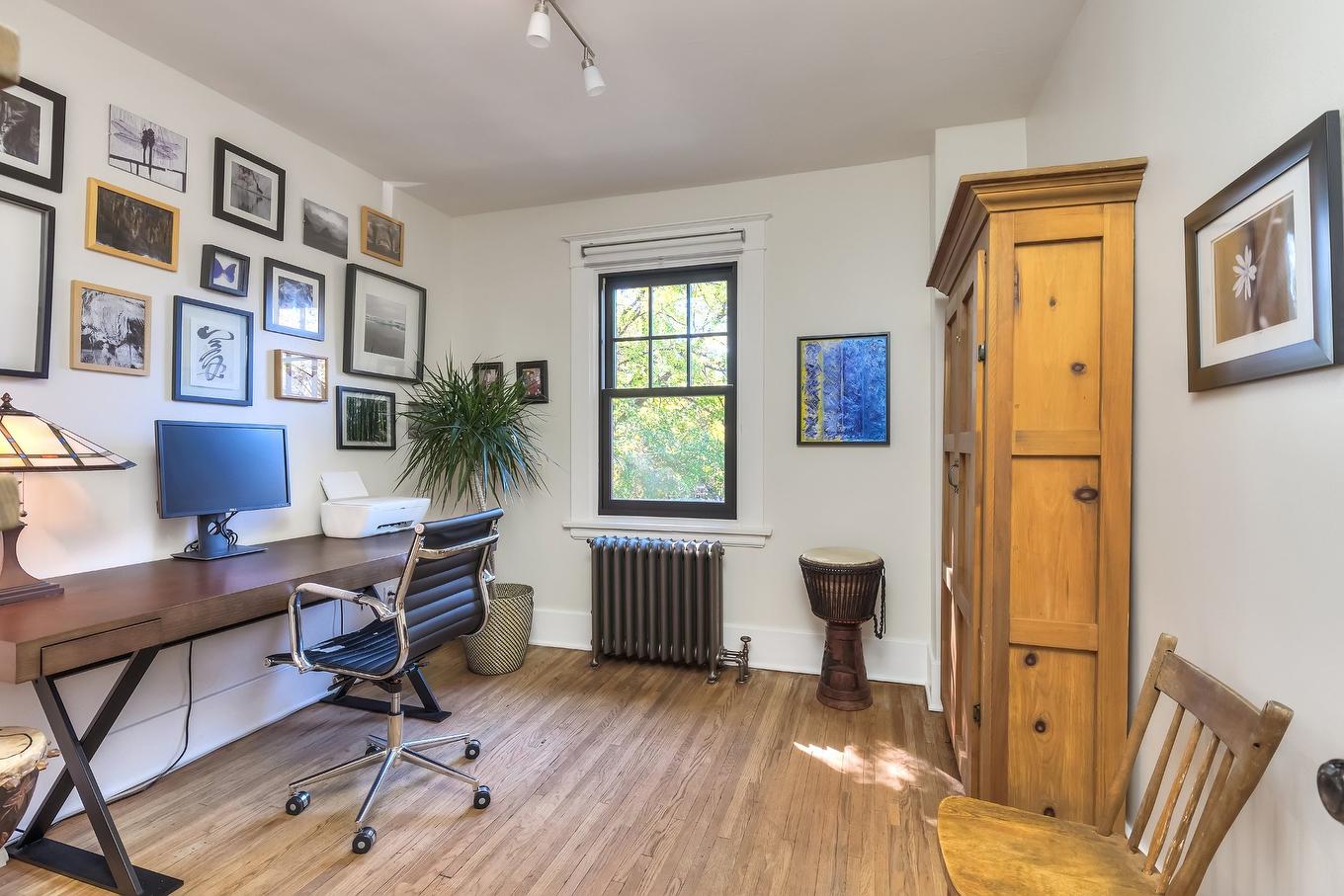 Chambre à coucher - 4367 Av. De Mayfair, Montréal (Côte-Des-Neiges/Notre-Dame-De-Grâce), QC - Indoor Photo Showing Office