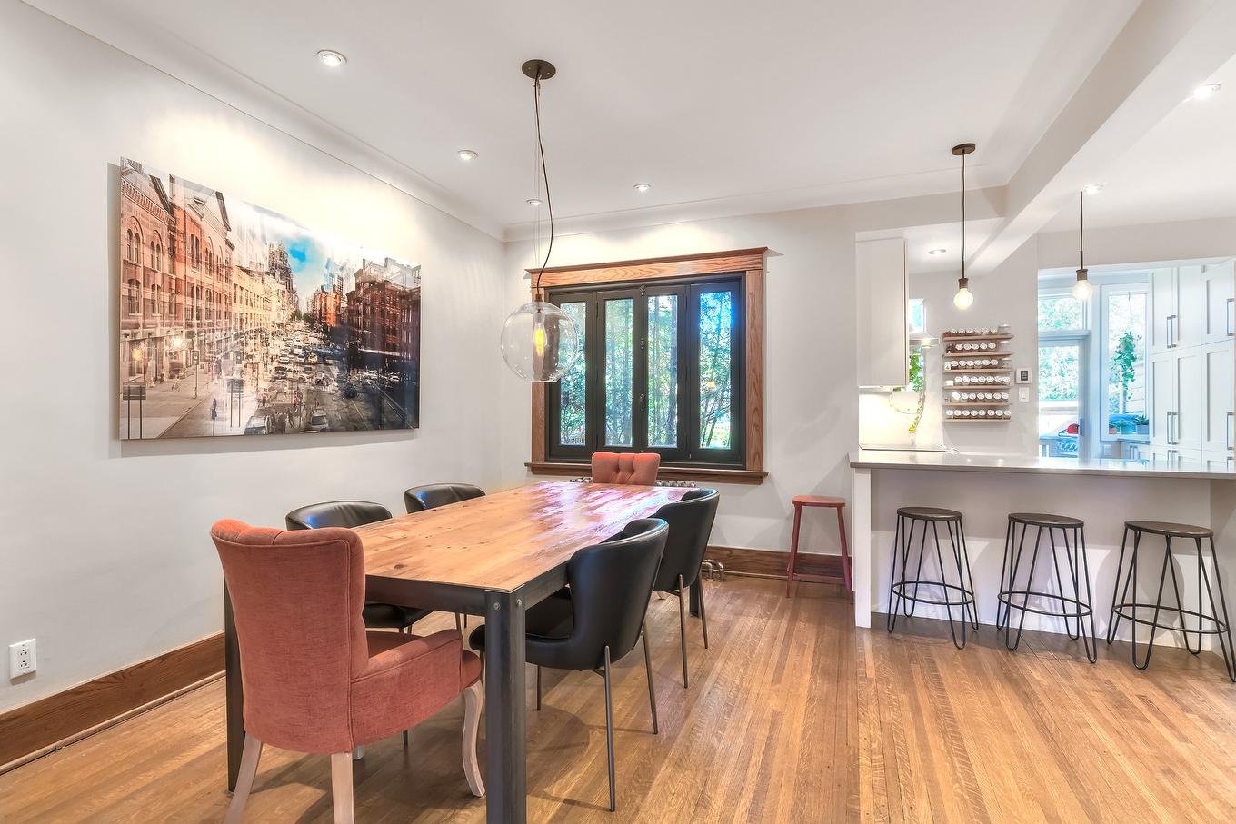 Salle à manger - 4367 Av. De Mayfair, Montréal (Côte-Des-Neiges/Notre-Dame-De-Grâce), QC - Indoor Photo Showing Dining Room