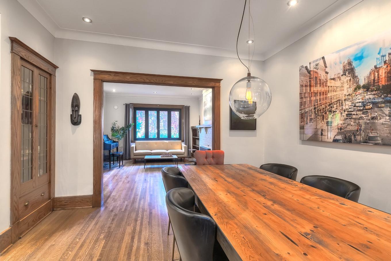 Salle à manger - 4367 Av. De Mayfair, Montréal (Côte-Des-Neiges/Notre-Dame-De-Grâce), QC - Indoor Photo Showing Dining Room