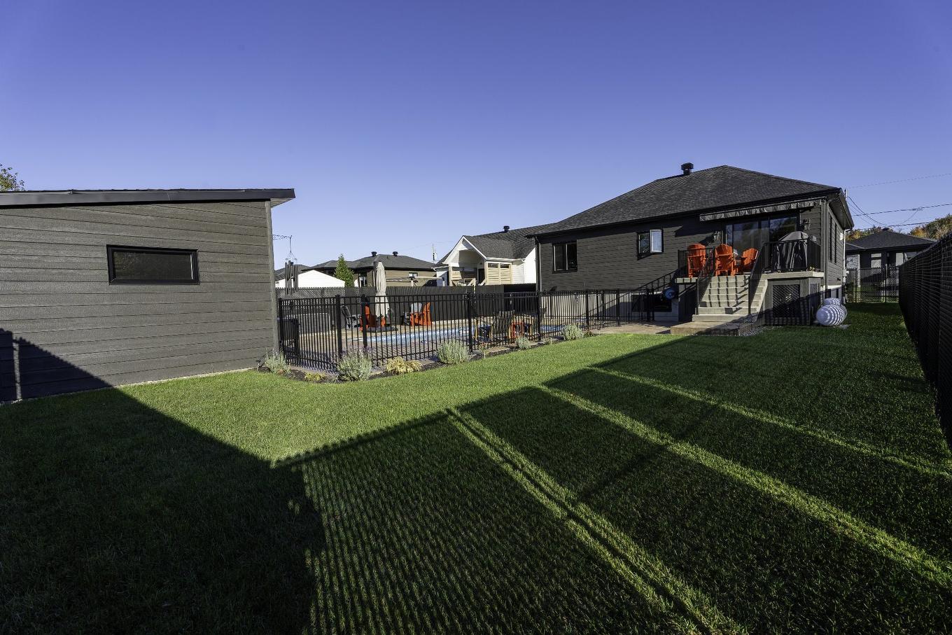 Backyard - 157 Rue Jules Monast, Cowansville, QC - Outdoor With Exterior