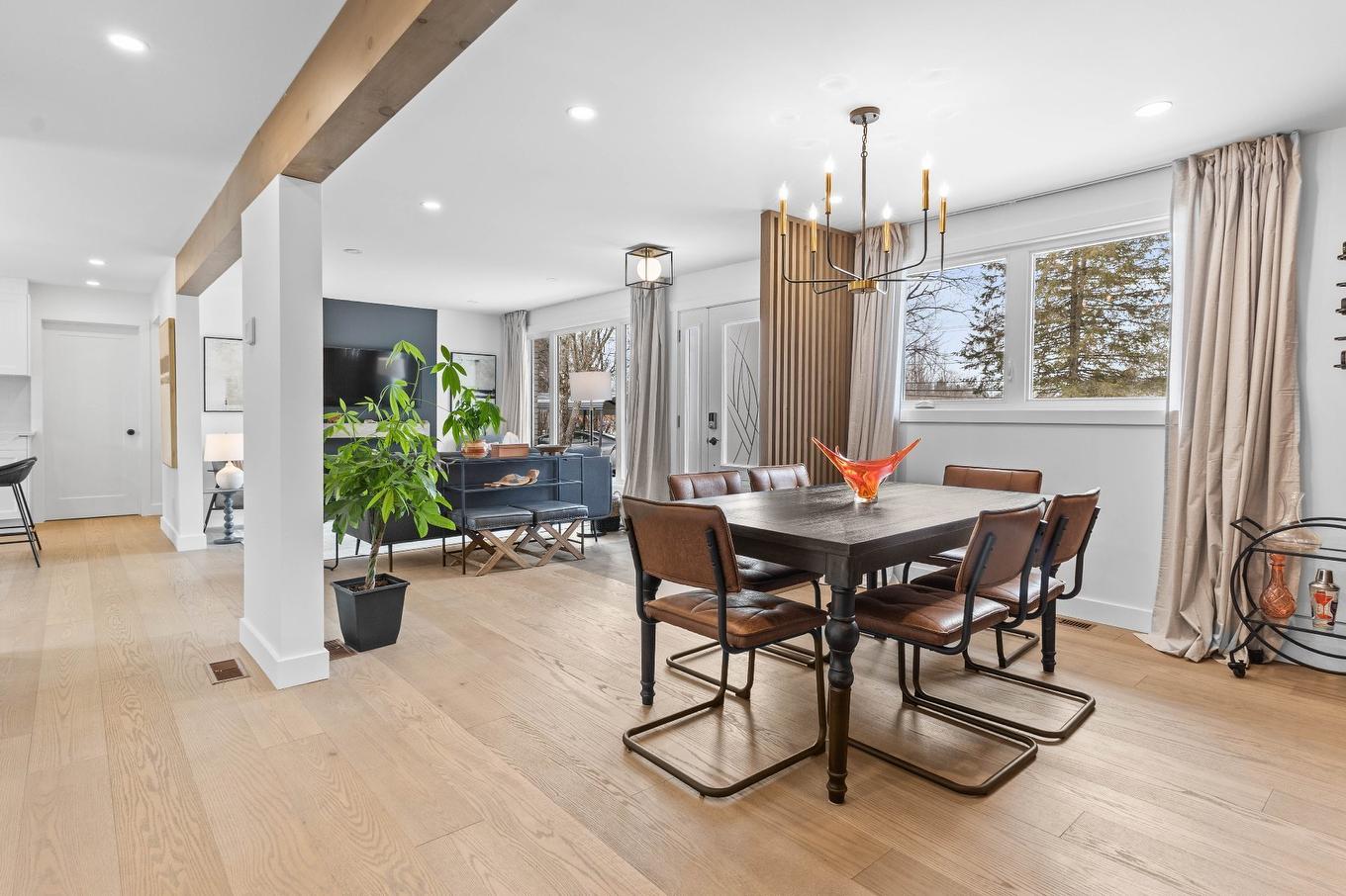 Vue d'ensemble - 1358 Rue Des Pins, Magog, QC - Indoor Photo Showing Dining Room