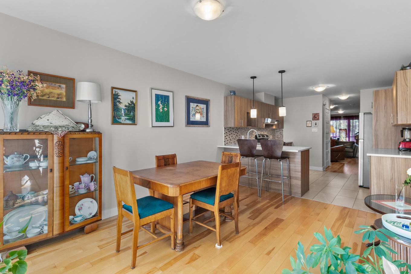 Salle à manger - 102-2238 Rue Cardinal, Montréal (Le Sud-Ouest), QC - Indoor Photo Showing Dining Room