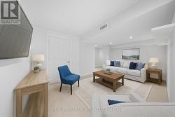 Lower Level Recreation Room Staged -