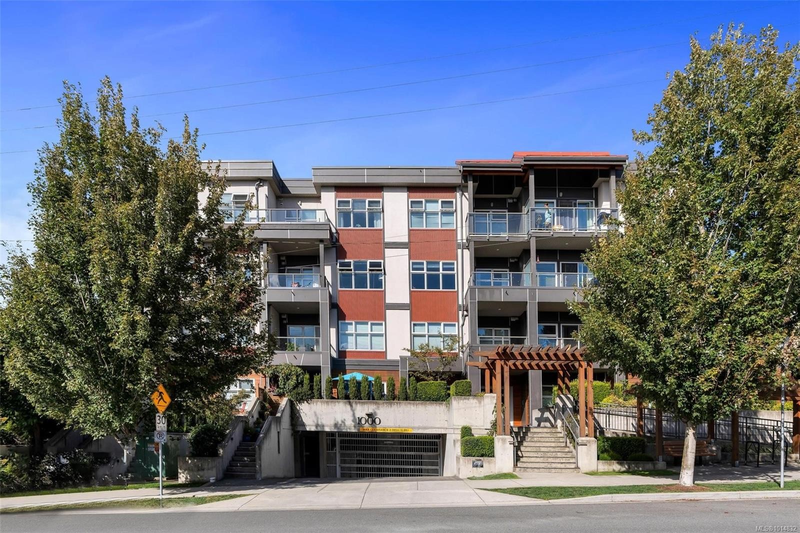 310-1000 Inverness Rd, Saanich, BC - Outdoor With Balcony With Facade