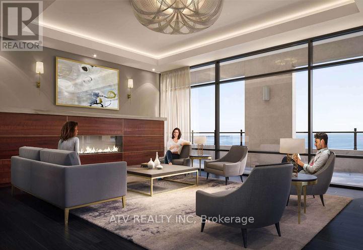 1810 - 1926 Lake Shore Boulevard W, Toronto, ON - Indoor With Fireplace